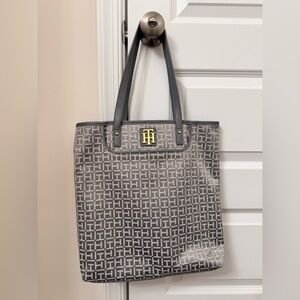 Tommy Hilfiger Gray Tote Bag